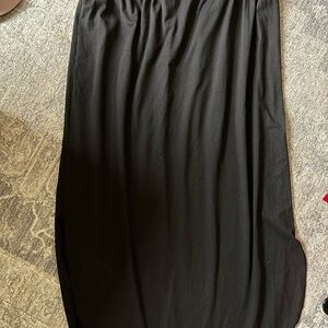 Women's Black Maxi Skirt